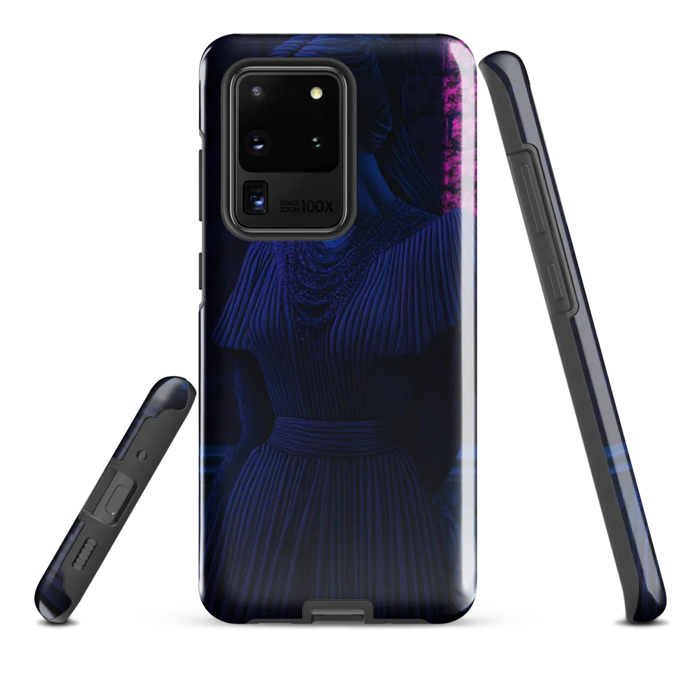 The Serene Silence | Phone Case |  S20 Ultra | Tough Case | Glossy
