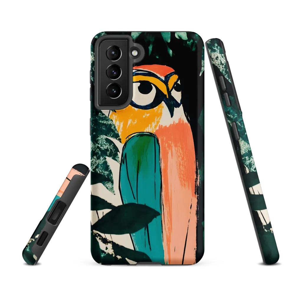 Camouflaged Majesty: The Abstract Owl