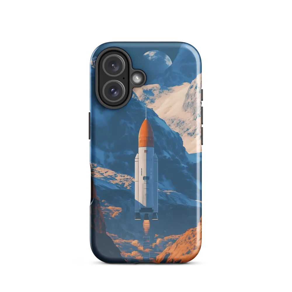 Journey Beyond the Mountains | Phone Case |  16 | Tough Case | Glossy