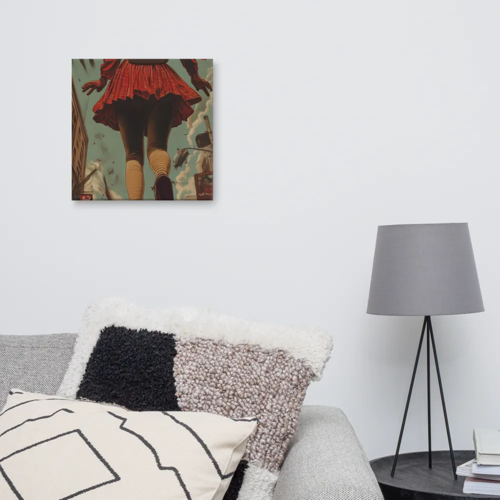 Flight of the Urban Dreamer | Canvas | 16″×16″
