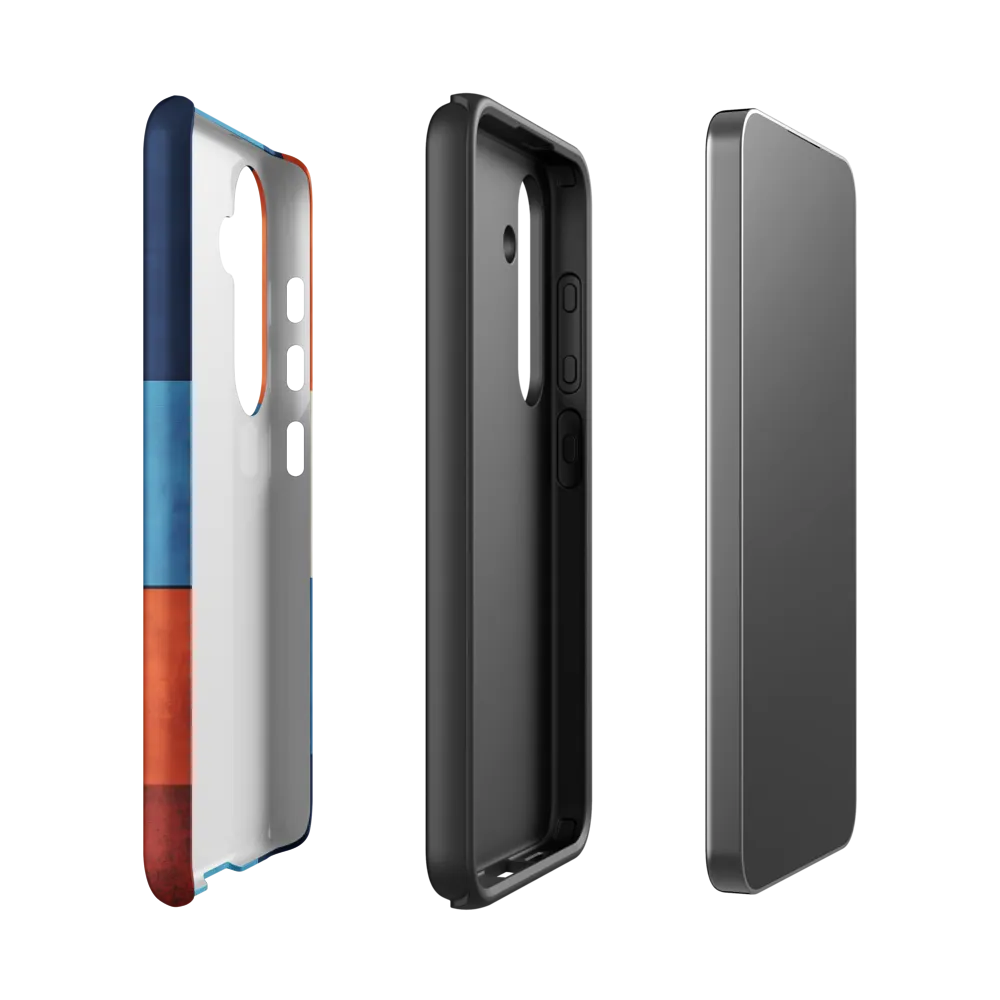 Geometric Harmony in Color | Phone Case |  S24 | Tough Case | Matte