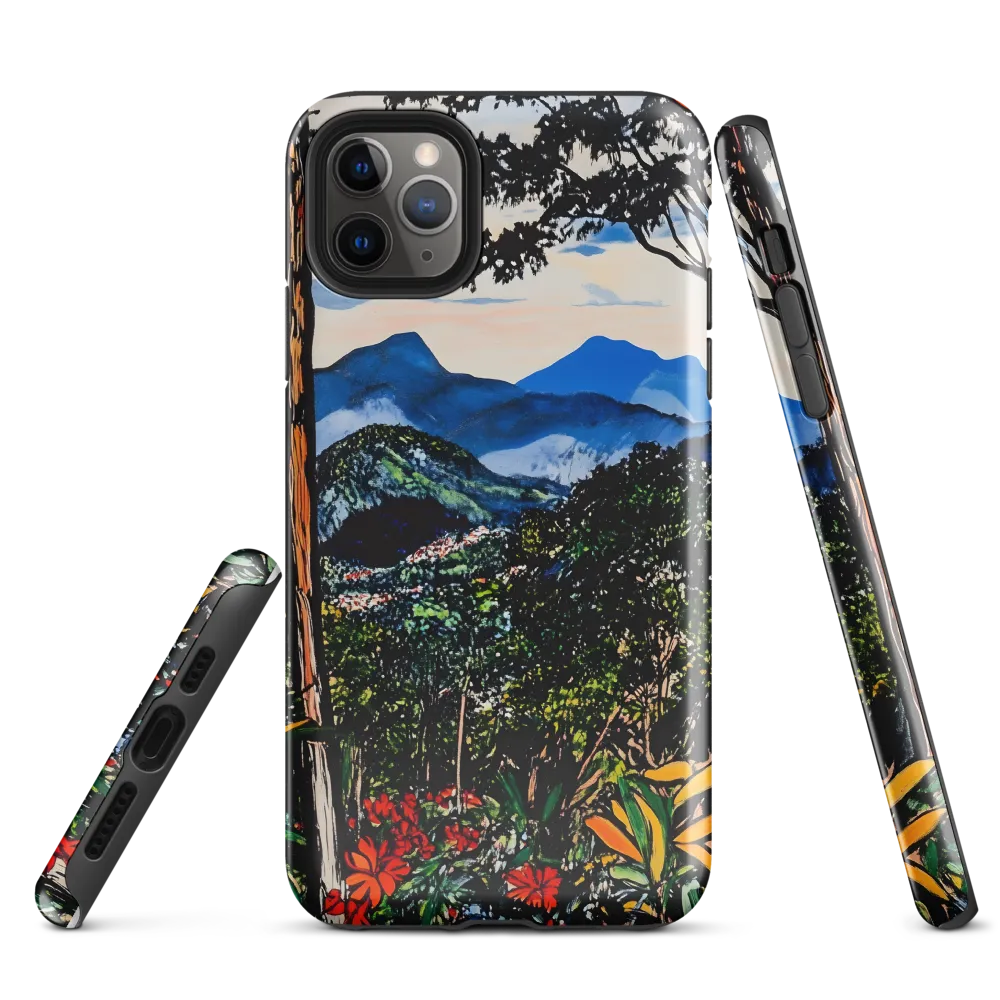 Nature's Vibrant Embrace | Phone Case |  11 Pro Max | Tough Case | Glossy