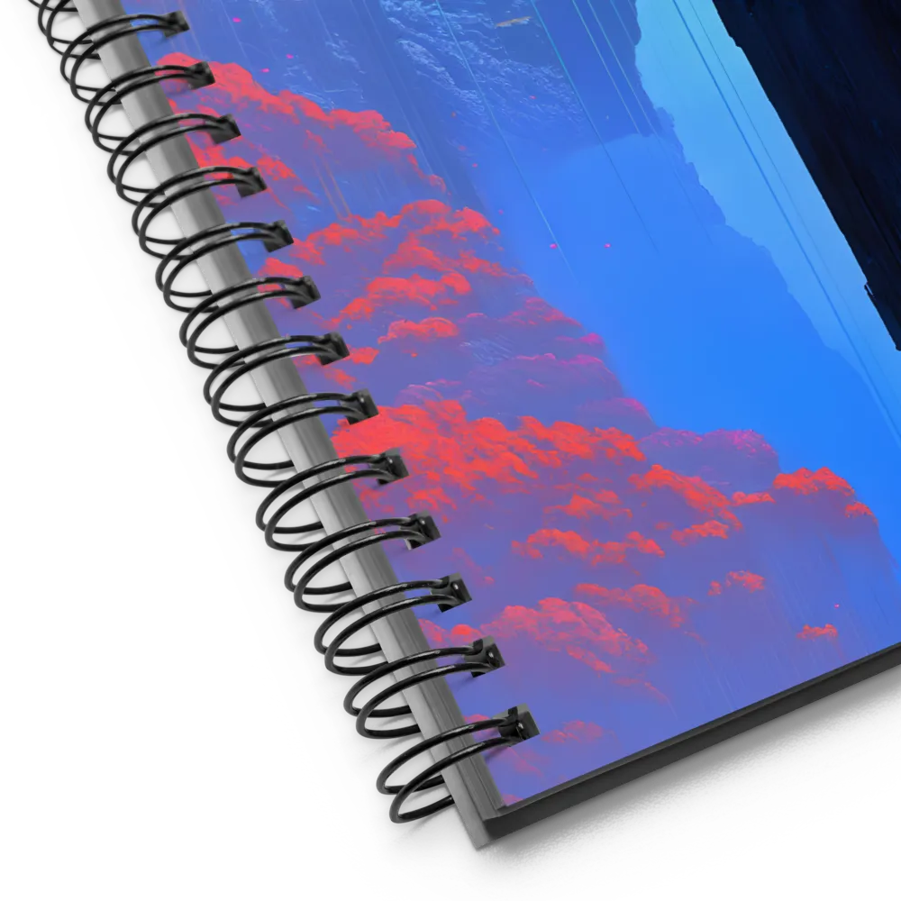 Edge of Contemplation | Spiral Notebook