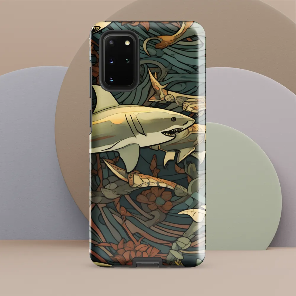 Dynamic Harmony of Sharks and Flora