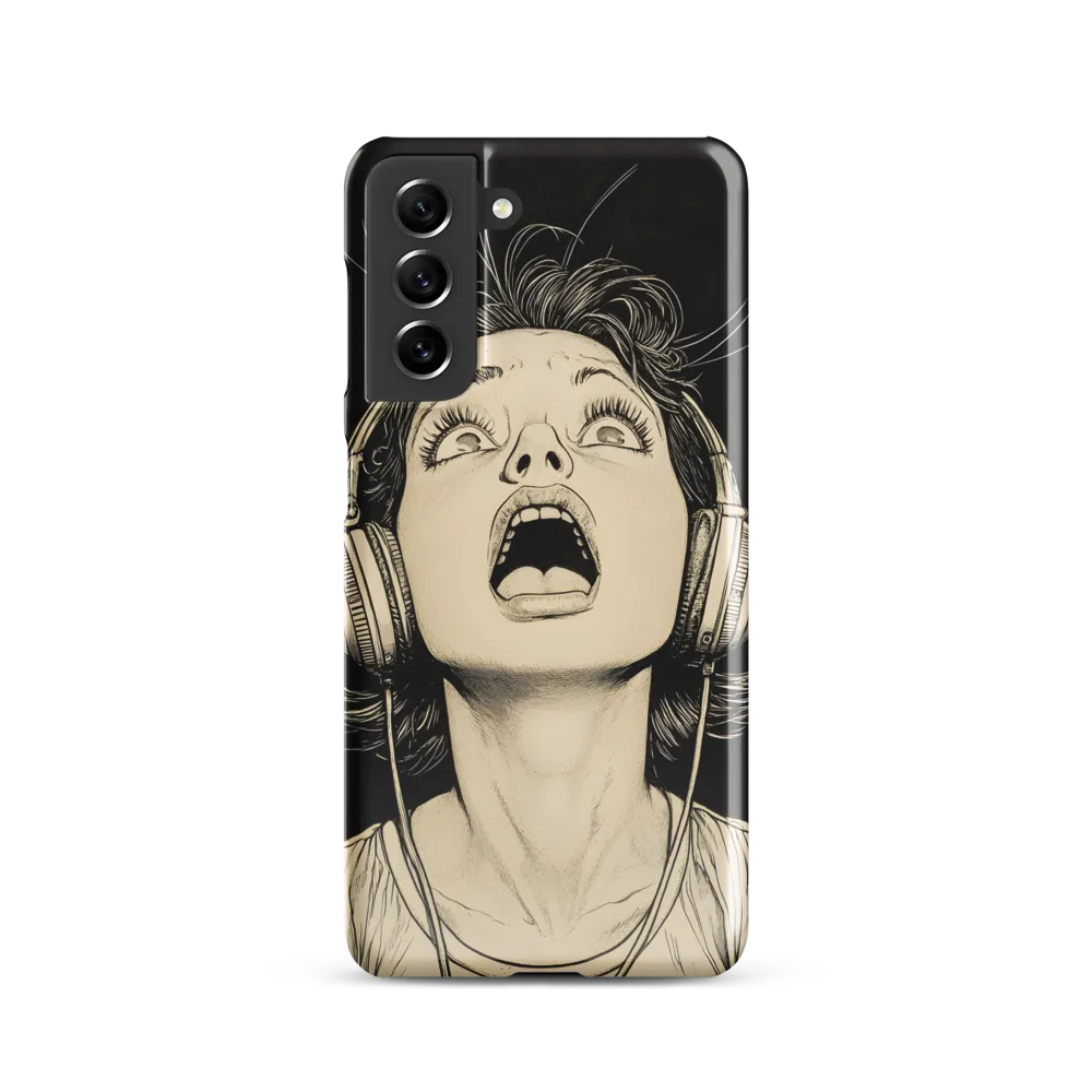Sonic Exclamation | Phone Case |  S21 | Snap Case | Glossy
