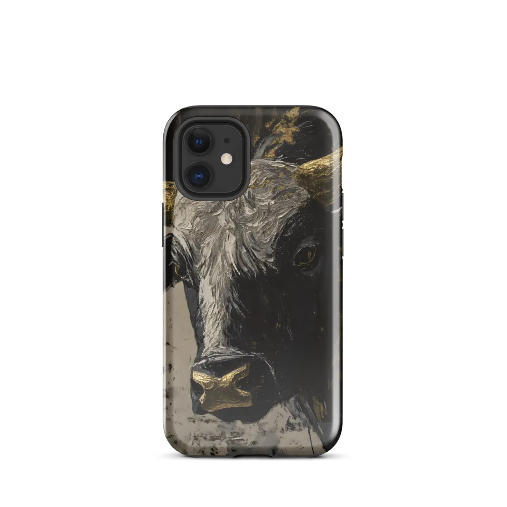 Majestic Bull: The Power in Black and Gold