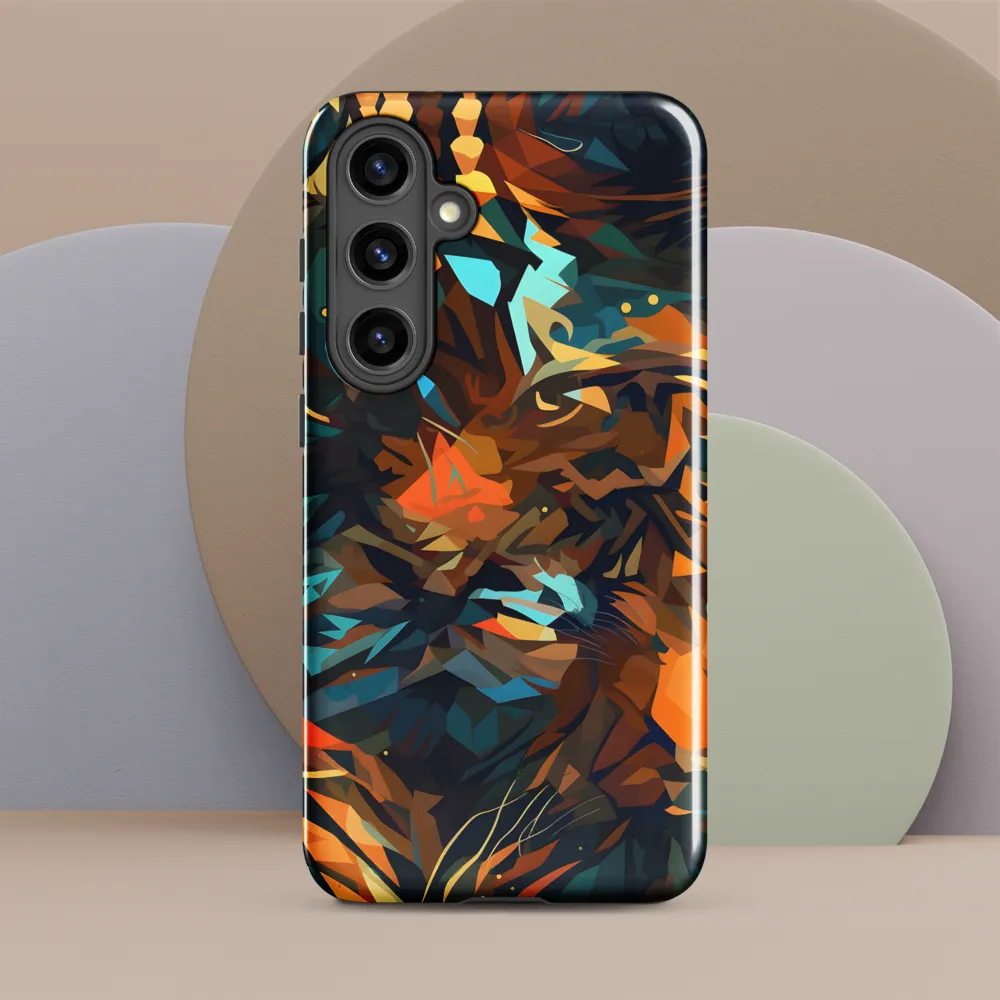 Wild Symphony: Abstract Tigers