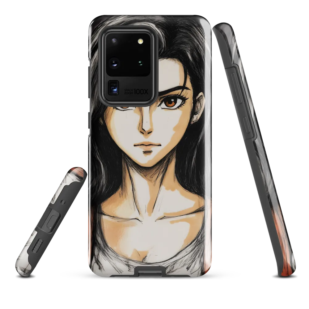 Determined Gaze