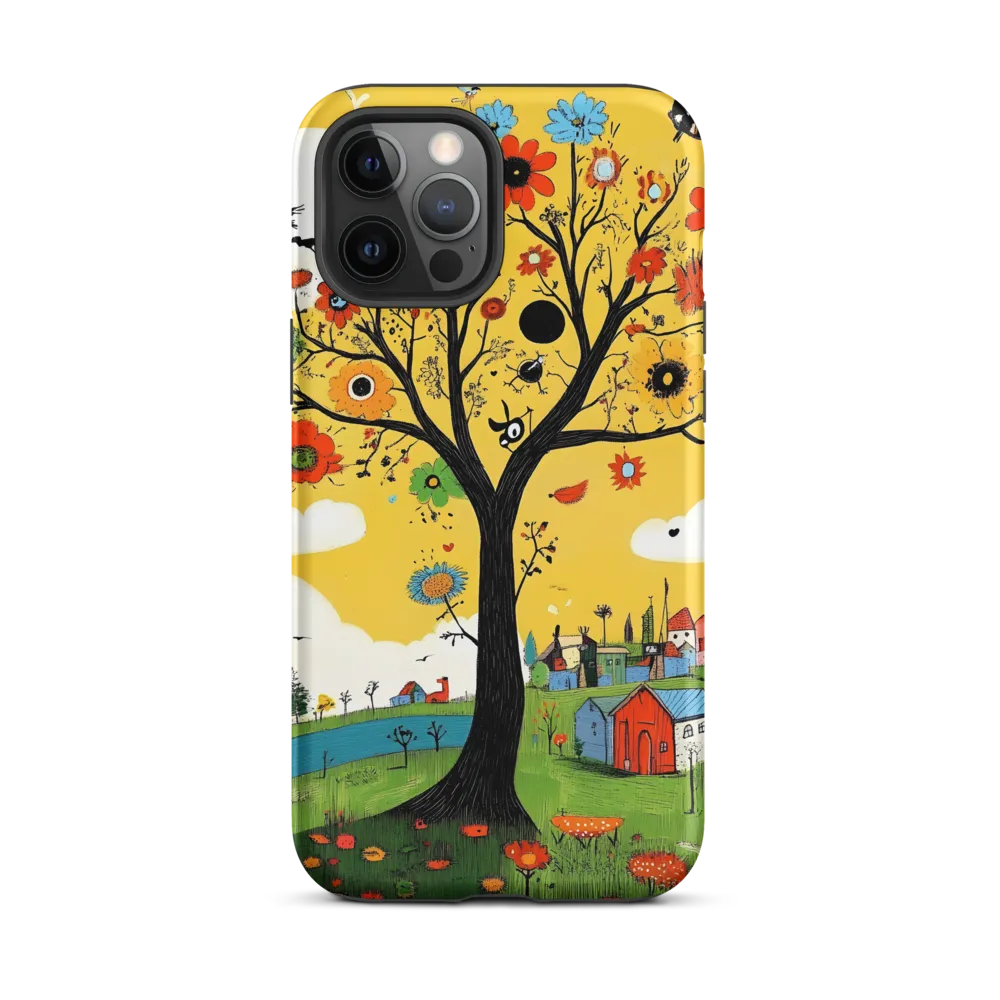 Whimsical Blooms of Life | Phone Case |  12 Pro Max | Tough Case | Matte