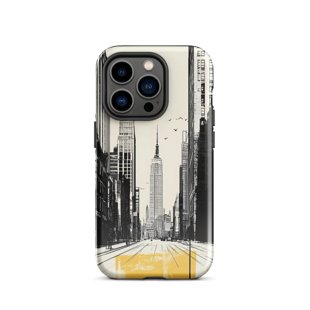 Urban Serenity: Empire State Reflection