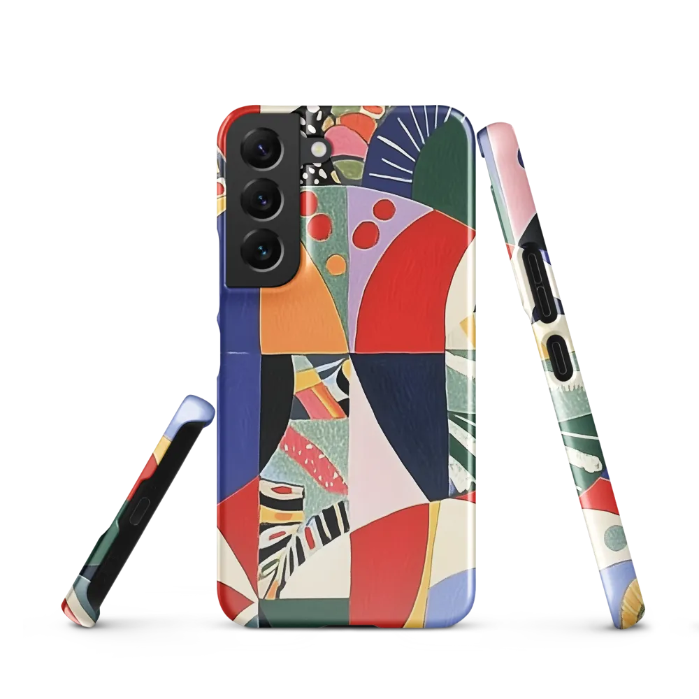 Dynamic Mosaic Symmetry | Phone Case |  S22 | Snap Case | Glossy