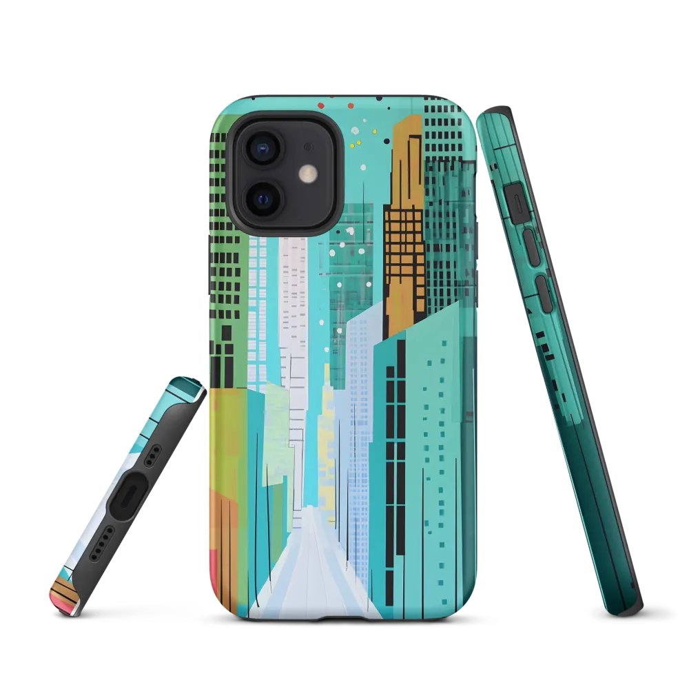 Urban Symphony in Turquoise