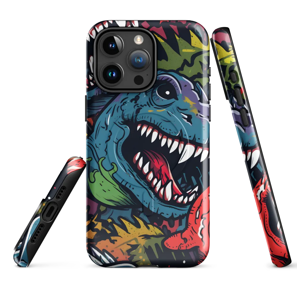 Dino Mania: A Colorful Frenzy