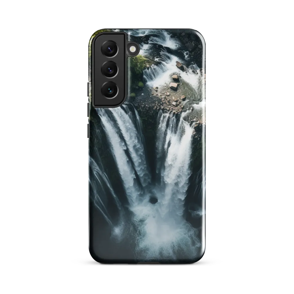 Nature's Power: The Cascading Waterfall