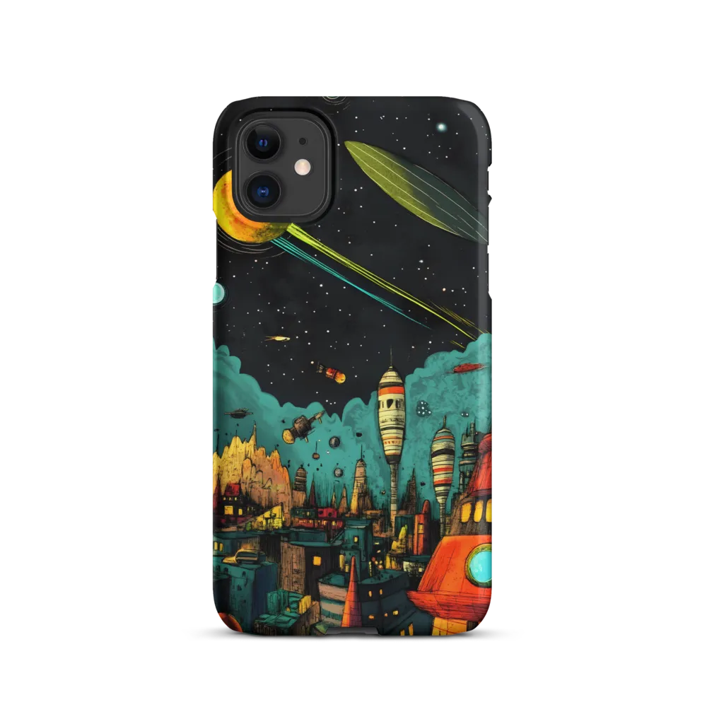 Galactic Cityscape: A Journey Through Imagination