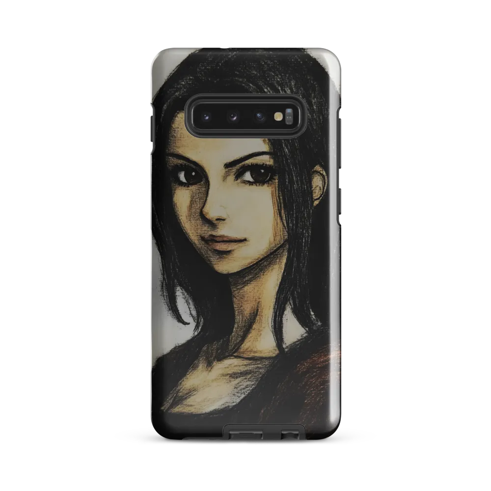 Portrait of Confidence | Phone Case |  S10 Plus | Tough Case | Glossy