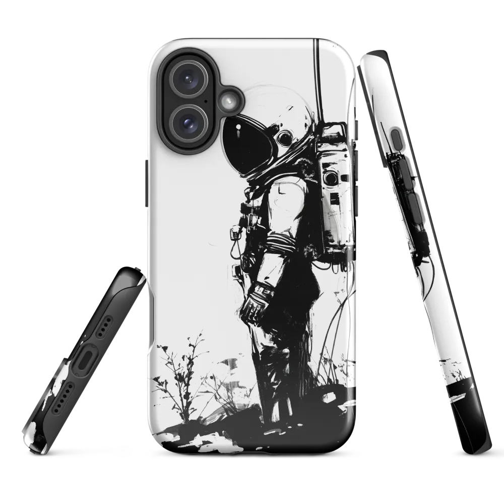 Solitude in the Cosmos | Phone Case |  16 Plus | Tough Case | Glossy