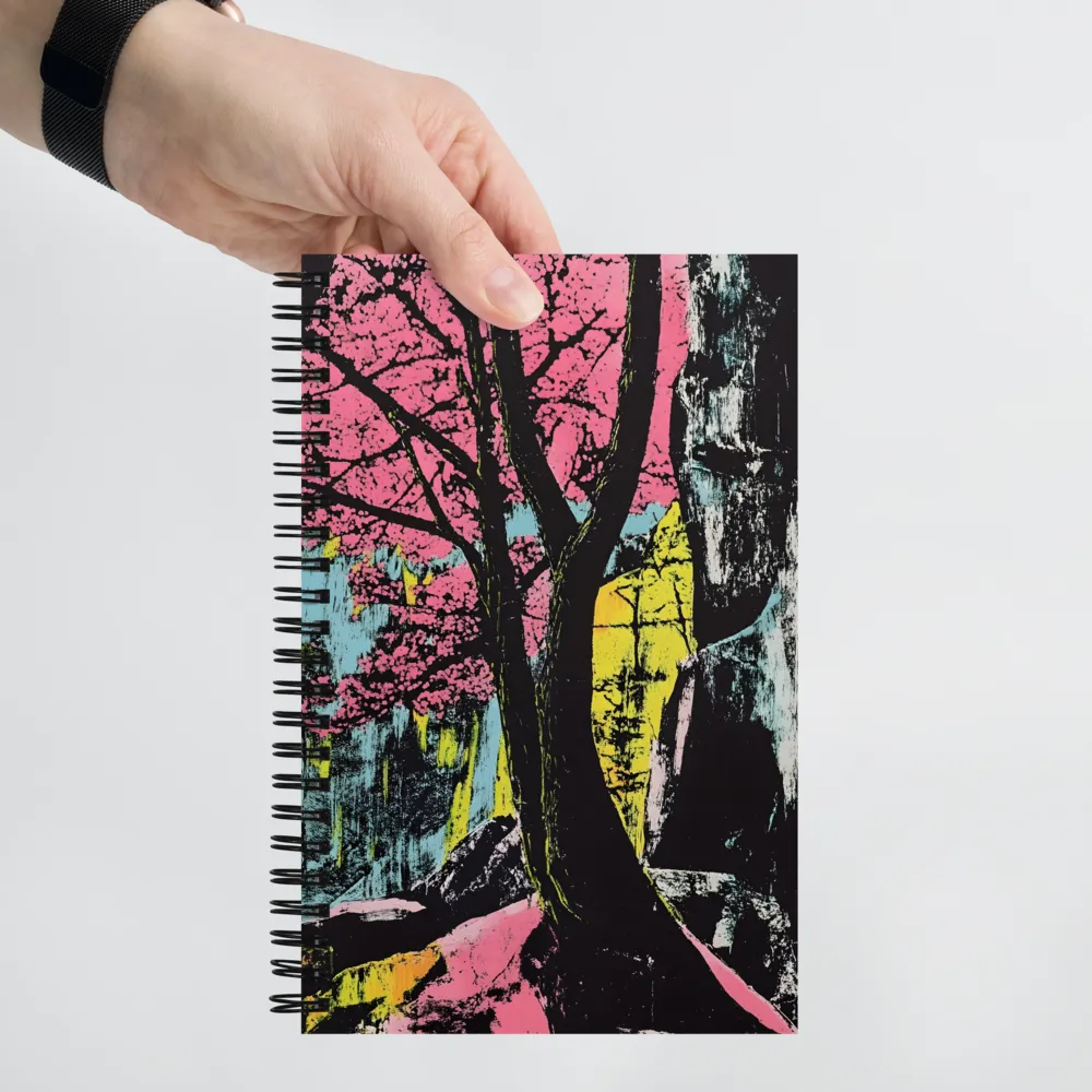 Vibrant Reflections of Nature | Spiral Notebook