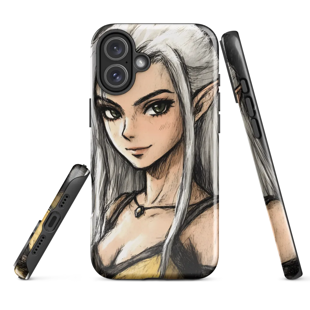 Ethereal Elegance: The Elf's Portrait