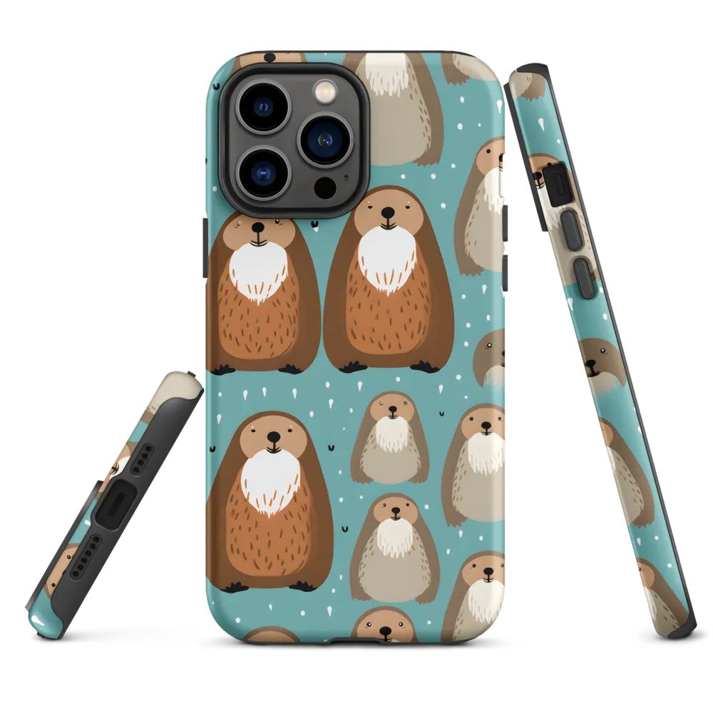 Whimsical Otter Pattern