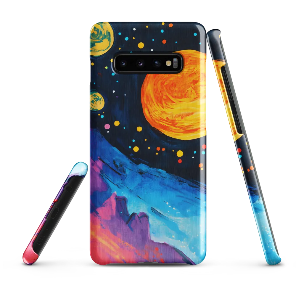 Cosmic Harmony | Phone Case |  S10 Plus | Snap Case | Glossy