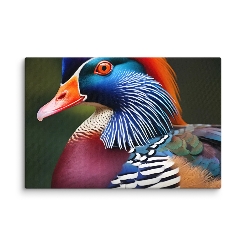 The Majestic Mandarin | Canvas | 12″×18″