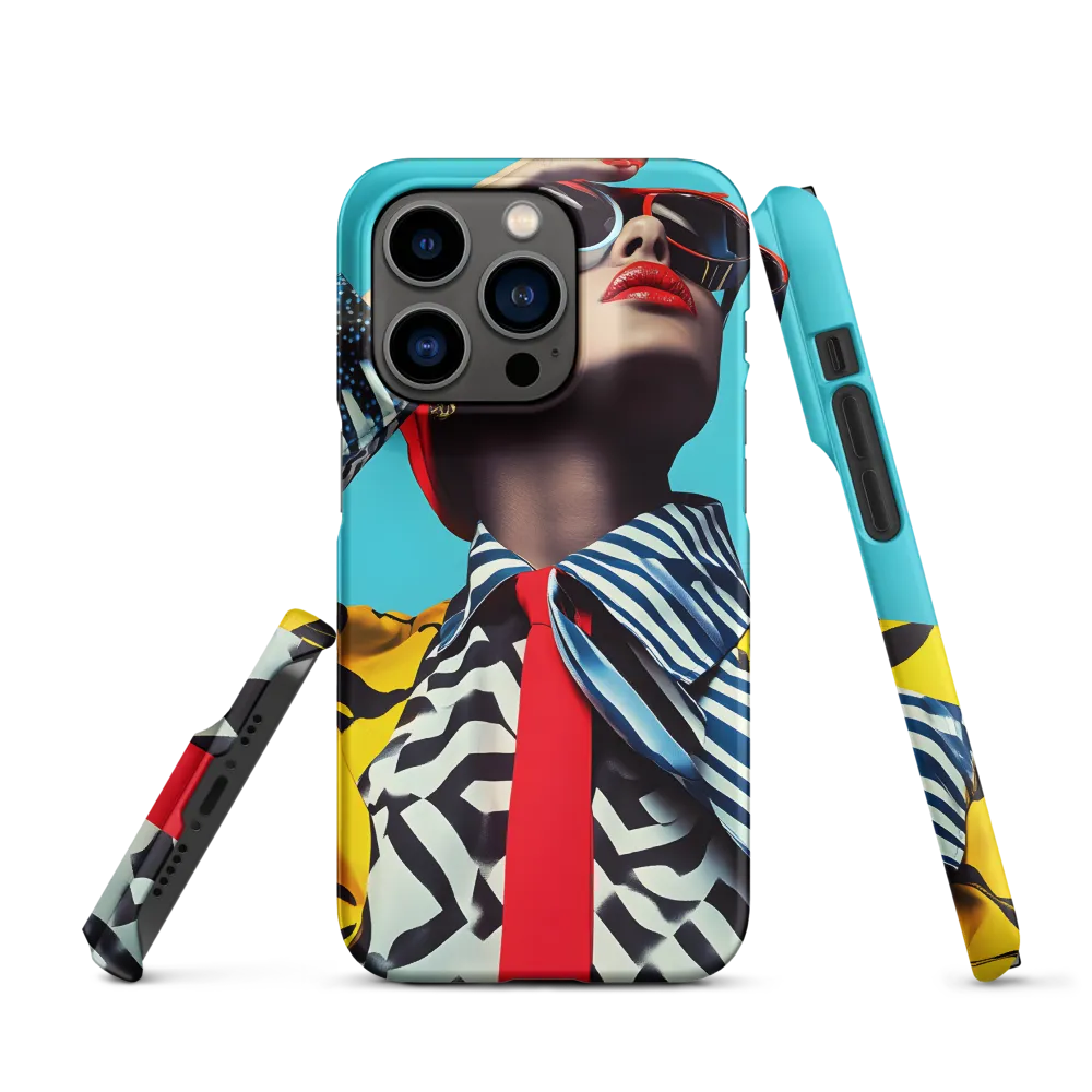 Chic Confidence in Bold Patterns