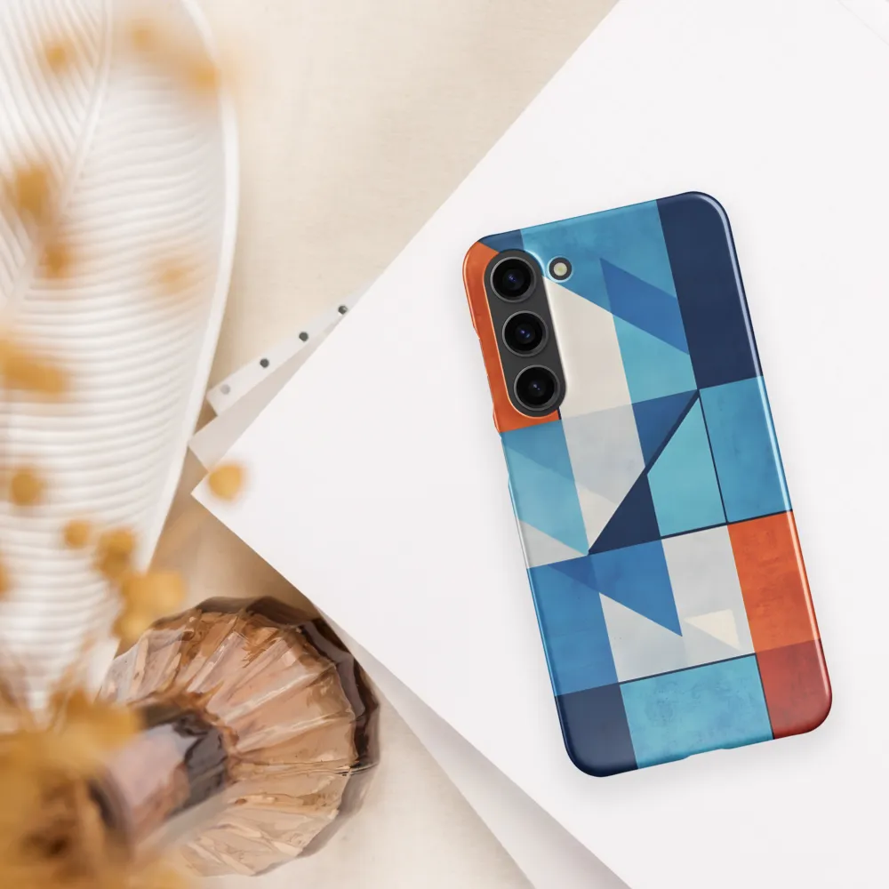 Geometric Harmony in Color | Phone Case |  S23 Plus | Snap Case | Glossy