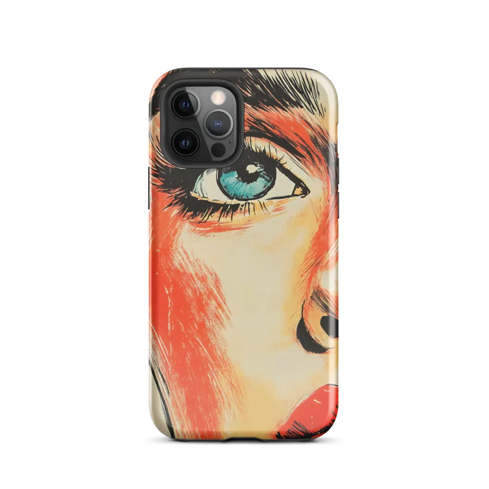 Intense Gaze: A Pop Art Portrait