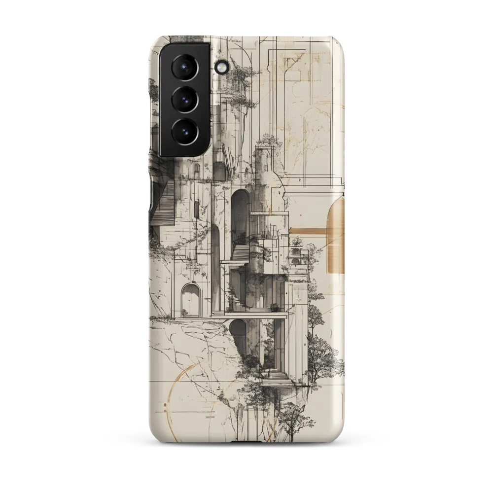 Ethereal Architectures | Phone Case |  S21 Plus | Snap Case | Matte