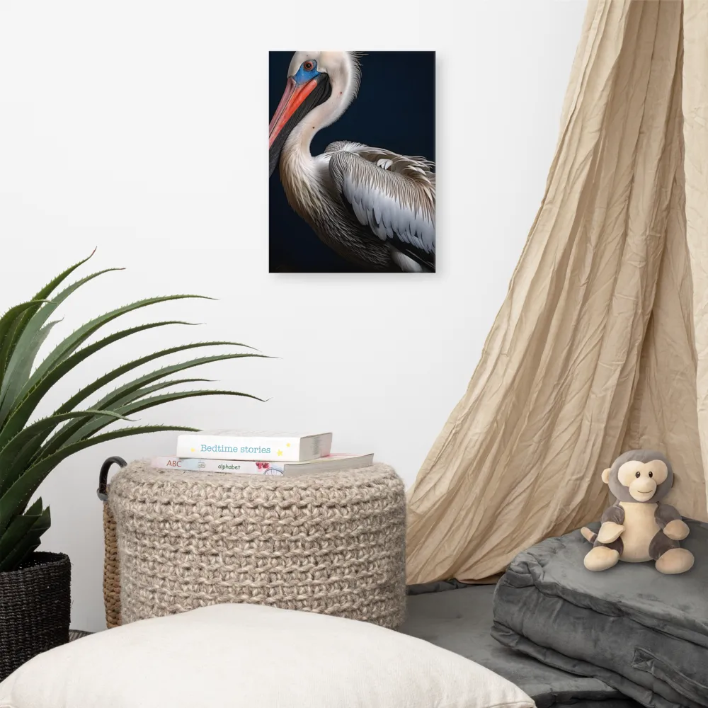 Majestic Pelican Portrait