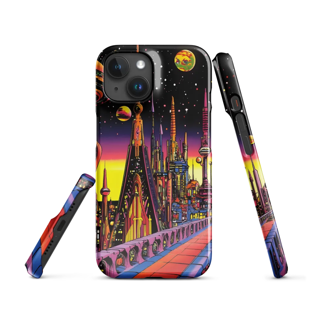 Futuristic Cosmos: A Journey Through Neon Cities