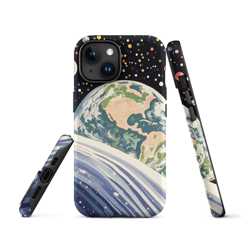 Celestial View: A Surreal Journey Through Space