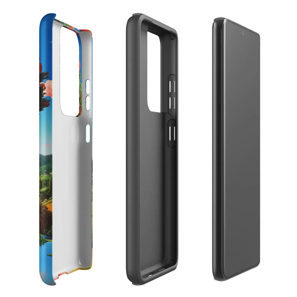 Whimsical Harmony of Nature | Phone Case |  S21 Ultra | Tough Case | Matte