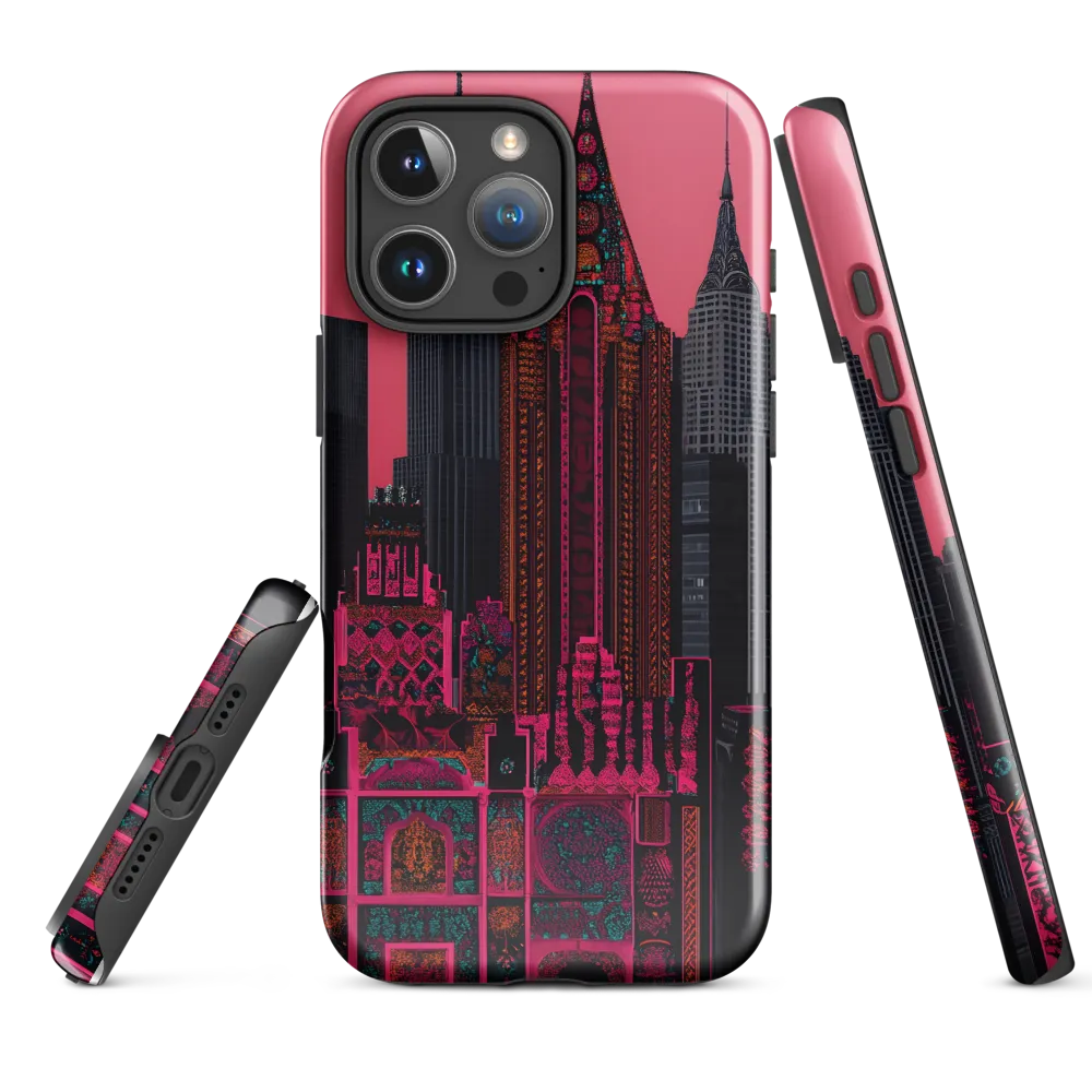 Urban Vibrance: A Digital Exploration of Skyscrapers