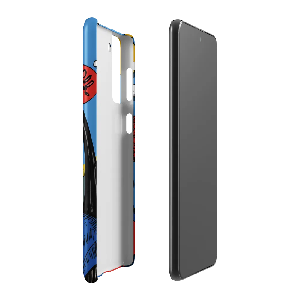 A Playful Journey Through Whimsical Woods | Phone Case |  S21 Plus | Snap Case | Matte