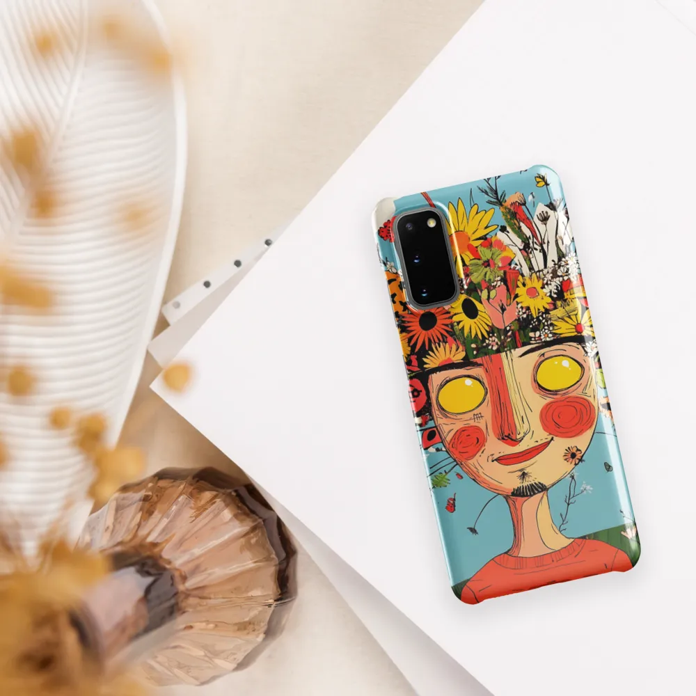 Whimsical Bloom | Phone Case |  S20 | Snap Case | Glossy