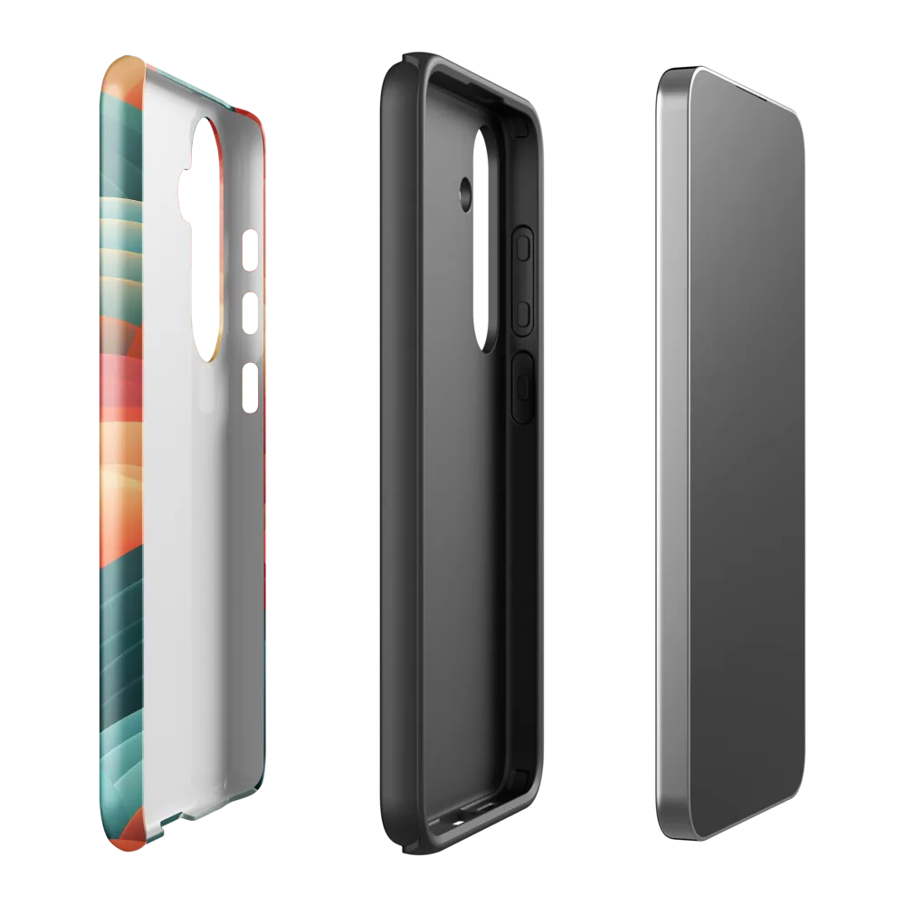 Rhythms of the Waves | Phone Case |  S24 Plus | Tough Case | Glossy