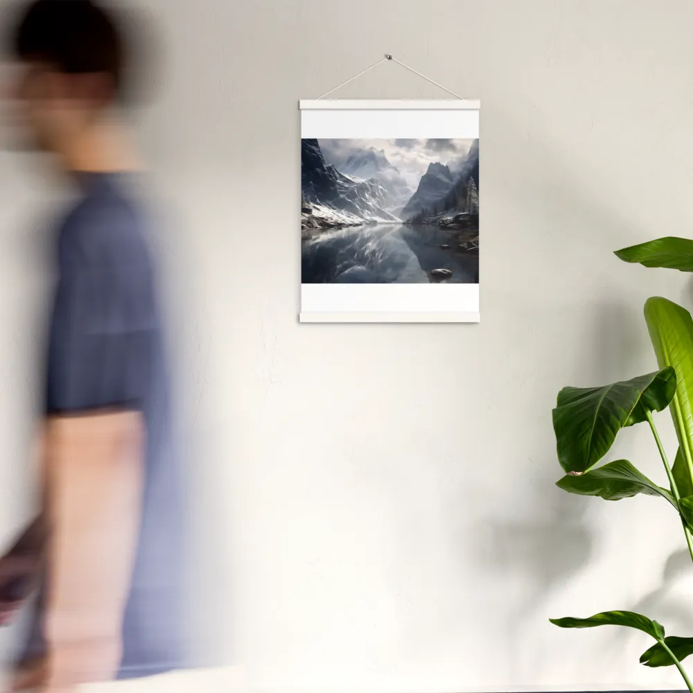 Echoes of Tranquility | Poster With White Wood Hanger | 16″×20″