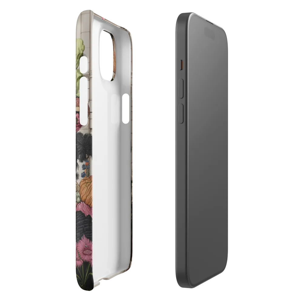 Reimagined Vitality: A Whimsical Encounter | Phone Case |  15 Plus | Snap Case | Matte