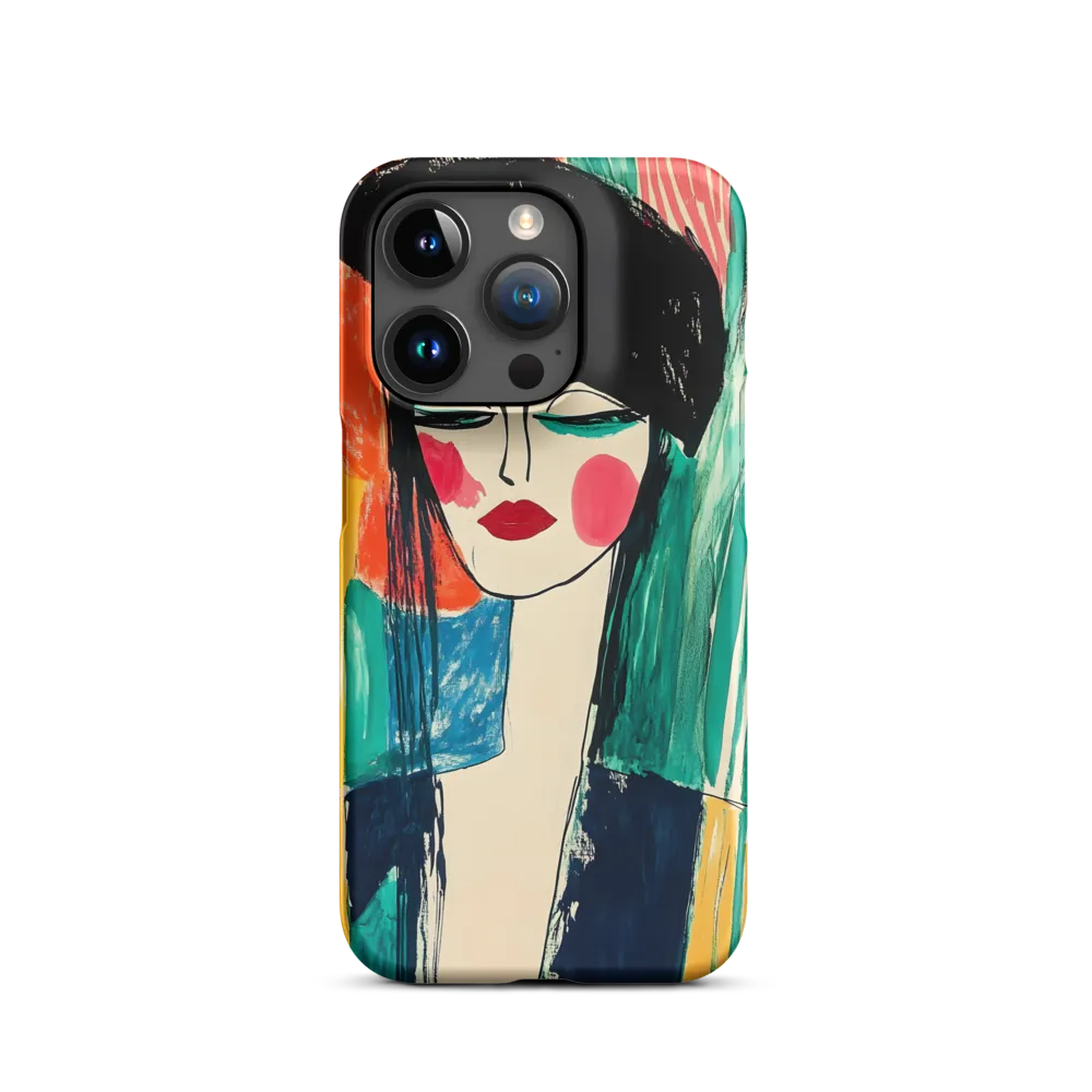 Portrait of Confidence | Phone Case |  15 Pro | Snap Case | Matte