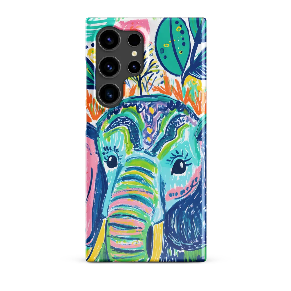 Whimsical Elephant Portrait