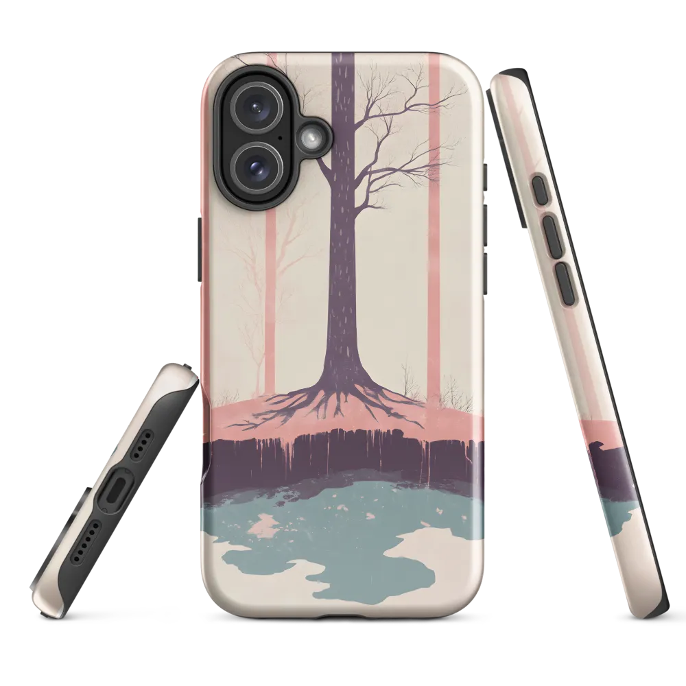 Whispering Solitude | Phone Case |  16 Plus | Tough Case | Glossy