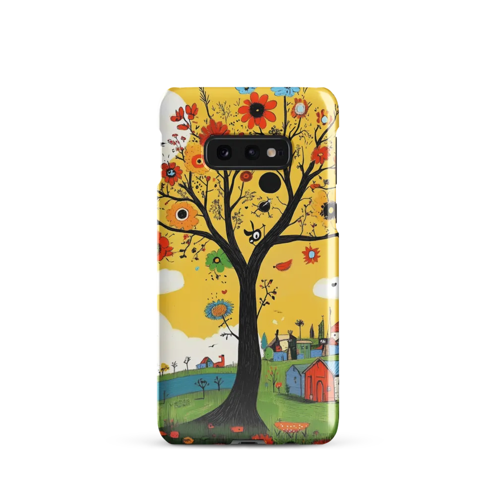 Whimsical Blooms of Life | Phone Case |  S10e | Snap Case | Glossy