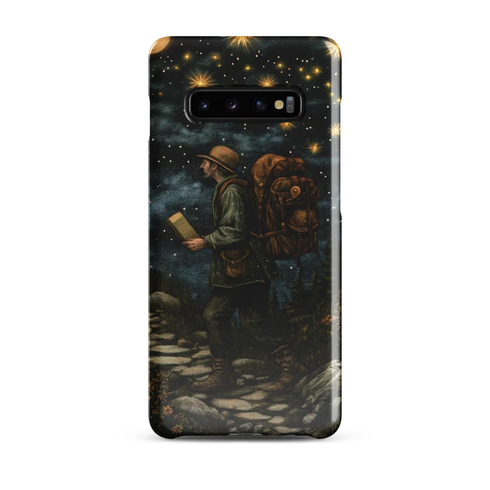 Journey Through a Starry Night | Phone Case |  S10 Plus | Snap Case | Glossy