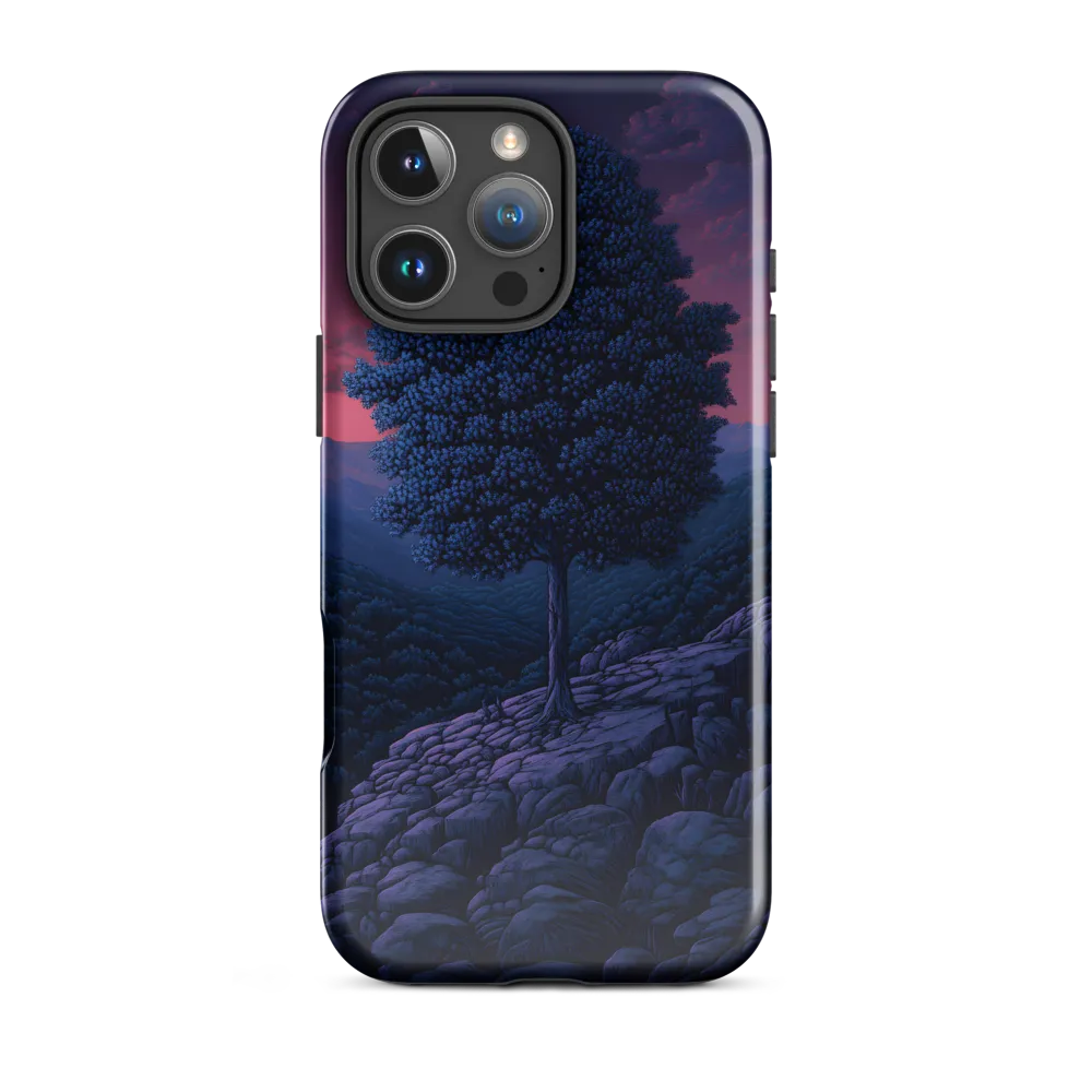 Solitary Sentinel: A Tree at Dusk