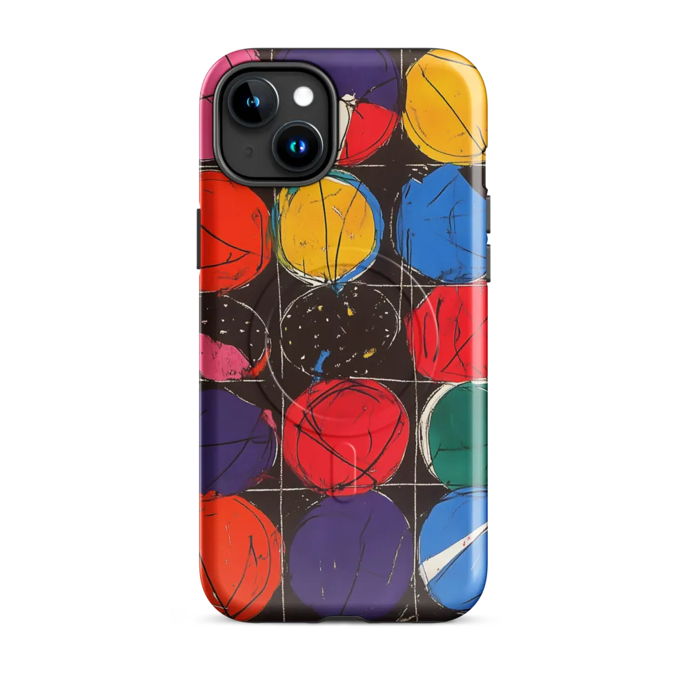 Colorful Circles in Abstract Harmony
