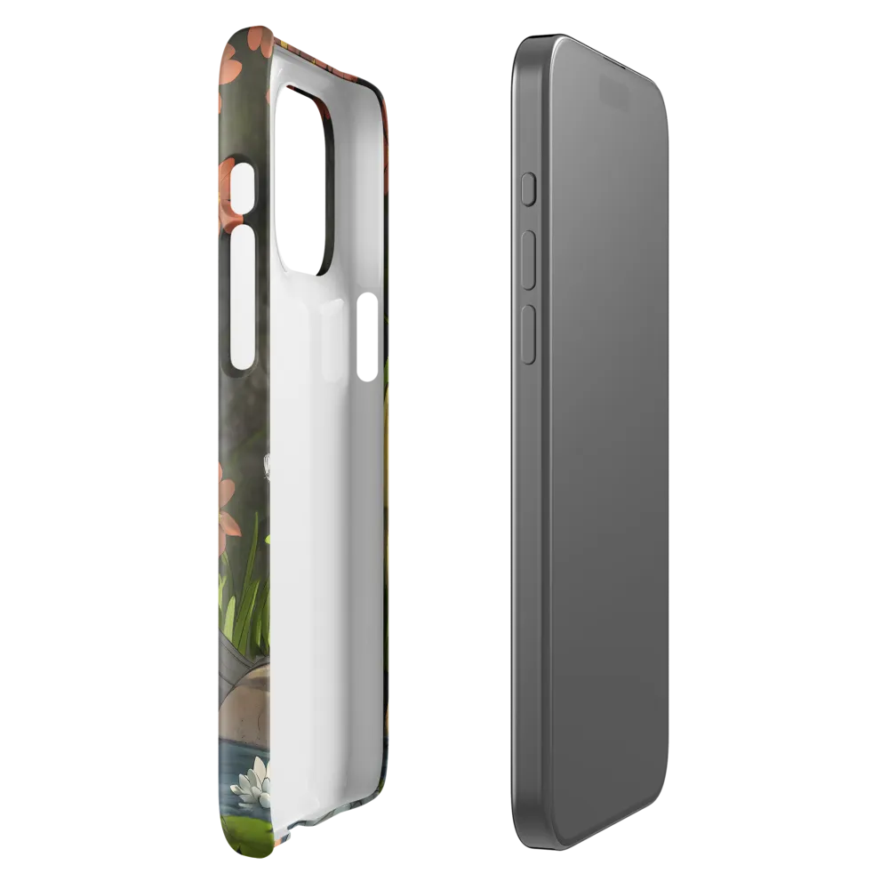 Tranquility by the Waterside | Phone Case |  15 Pro Max | Snap Case | Glossy