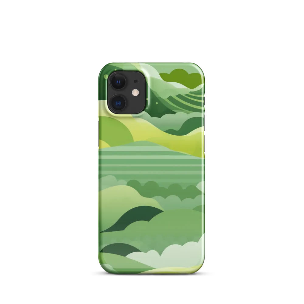 Tranquility in Green Waves