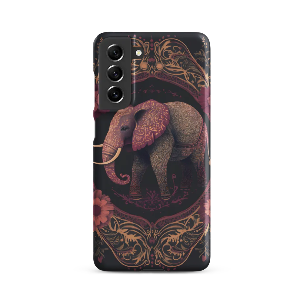 Regal Reverie: The Ornate Elephant | Phone Case |  S21 FE | Snap Case | Matte